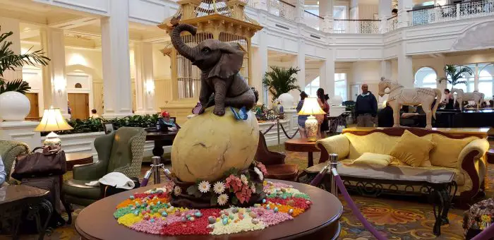 The 2019 Annual Chocolate Easter Egg Display is out at Disney's Grand Floridian Resort