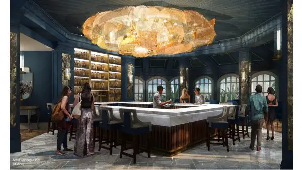 New "Beauty and the Beast" Themed Lounge at the Grand Floridian