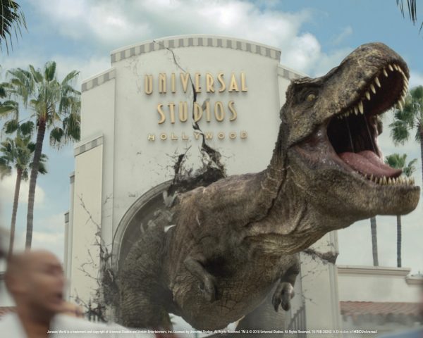 Jurassic World Dinosaurs Take Over Universal Studios Hollywood
