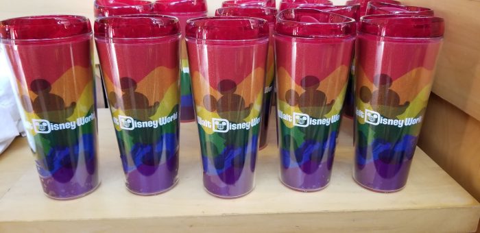 Sparkling New Rainbow Mickey Tumblers At Hollywood Studios