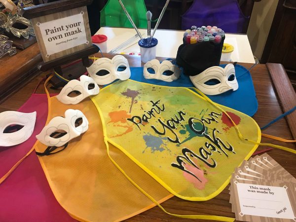 New Paint-Your-Own-Mask Activity at Epcot