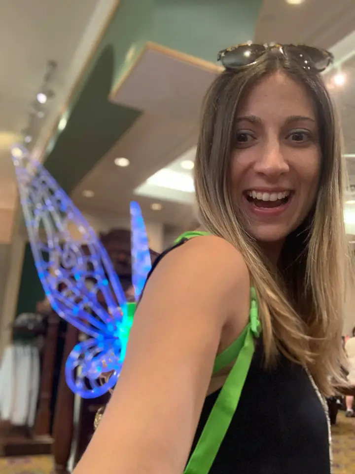 Light-Up Tinker Bell Wings Take Flight With Style