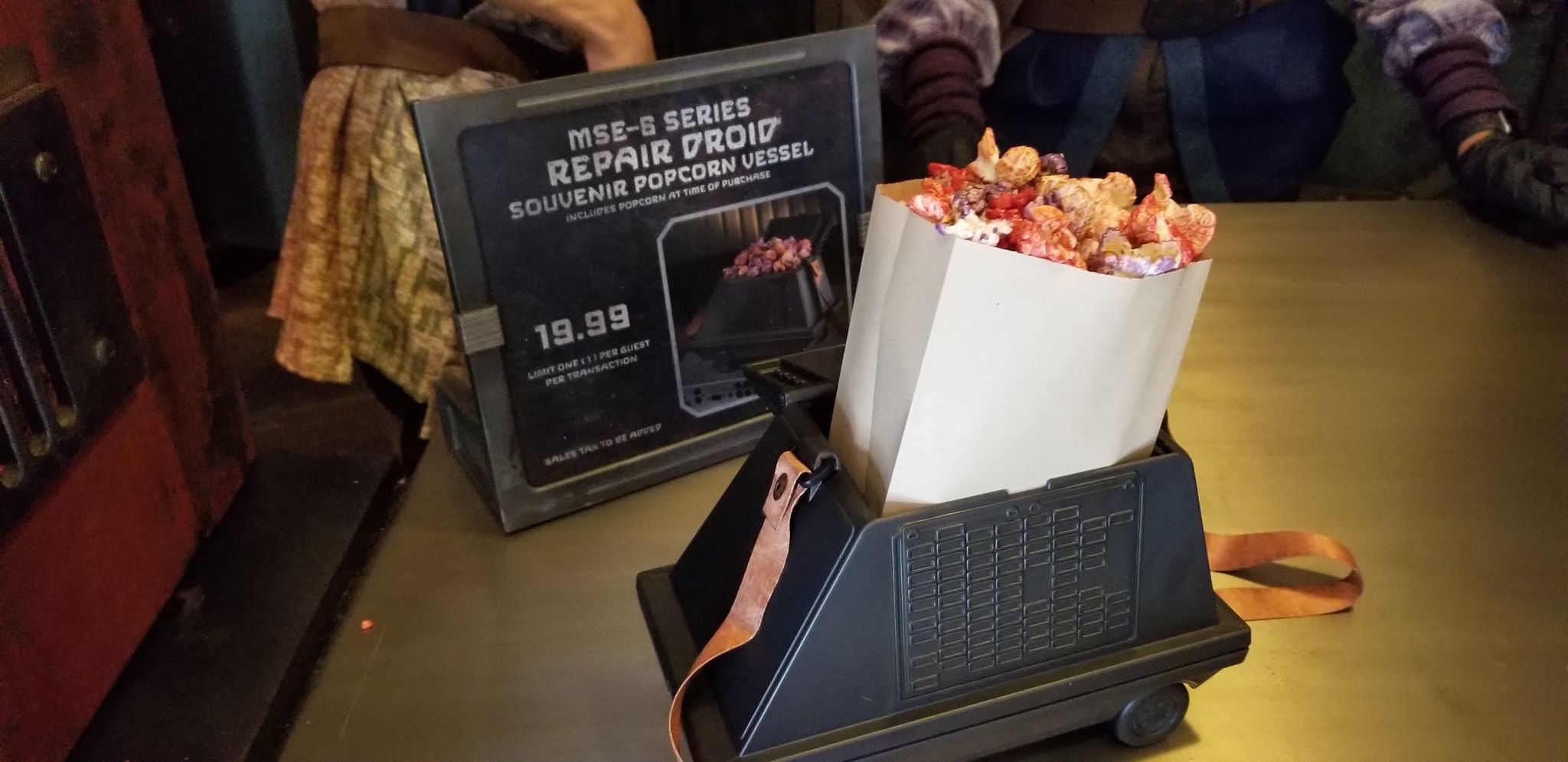 MSE-6 Series Repair Droid Popcorn Bucket At Star Wars: Galaxy's Edge