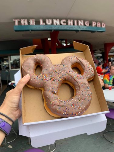 New Mickey Celebration Donut at Magic Kingdom