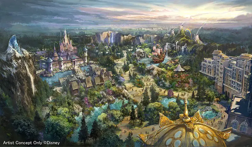 Tokyo DisneySea “Fantasy Springs” Expansion