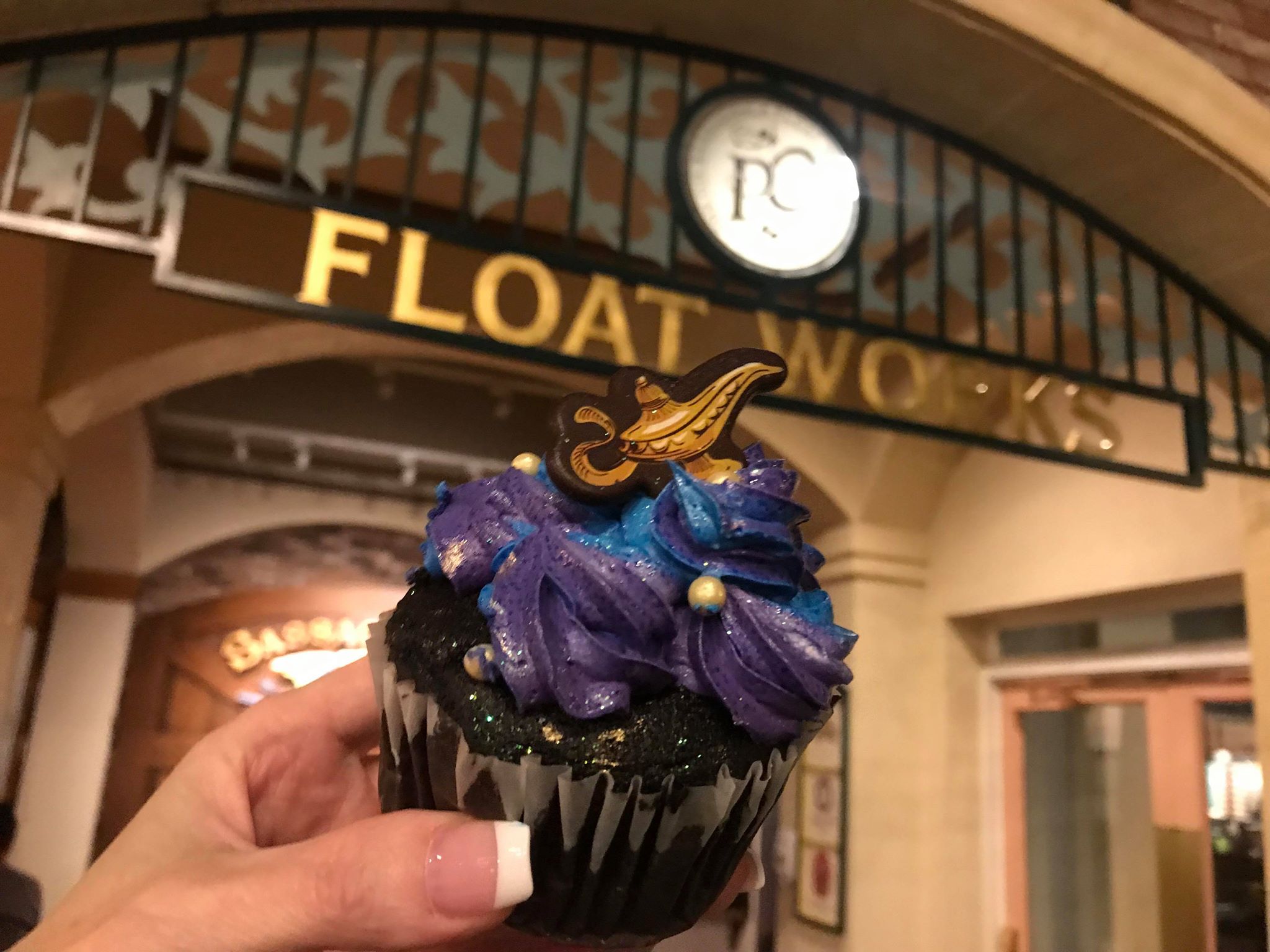 Arabian Nights Cupcake has landed at Port Orleans French Quarter