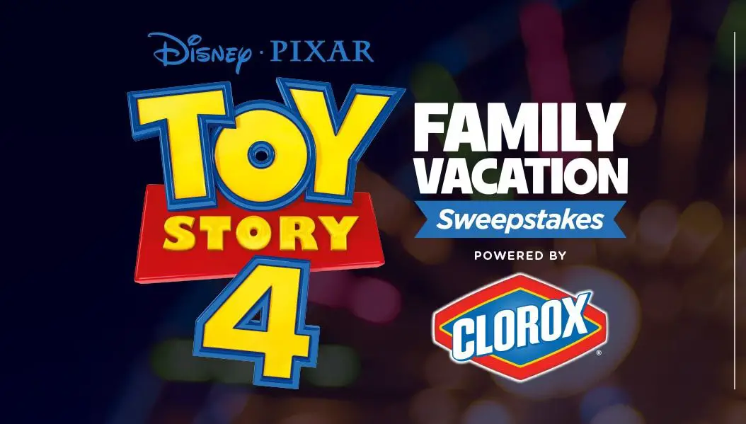 Enter the Toy Story 4 Family Vacation Sweepstakes