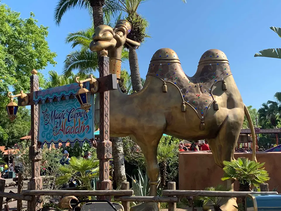 The Spitting Camel is Back at Magic Kingdom!