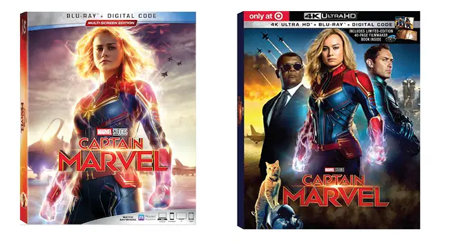 Captain Marvel blasts to Digital on May 28th and Blu-ray on June 11th