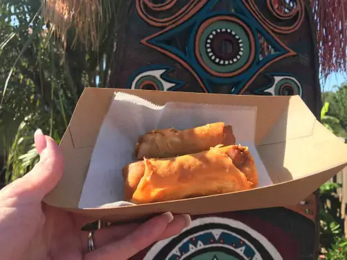New Cuban Spring Roll Spotted at Magic Kingdom.