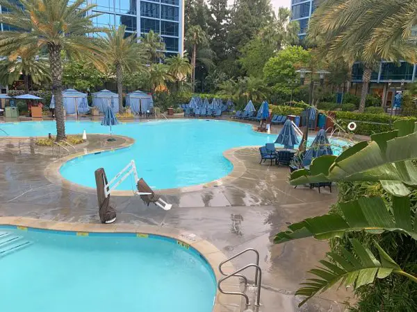Disneyland Resort Hotel Pool Has Completed Refurbishment.