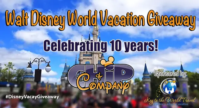 Celebrate the 10th Anniversary of Chip and Co with a free trip to Walt Disney World!