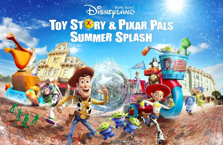 Pixar Pals Summer Splash & Toy Story coming to Hong Kong Disneyland!