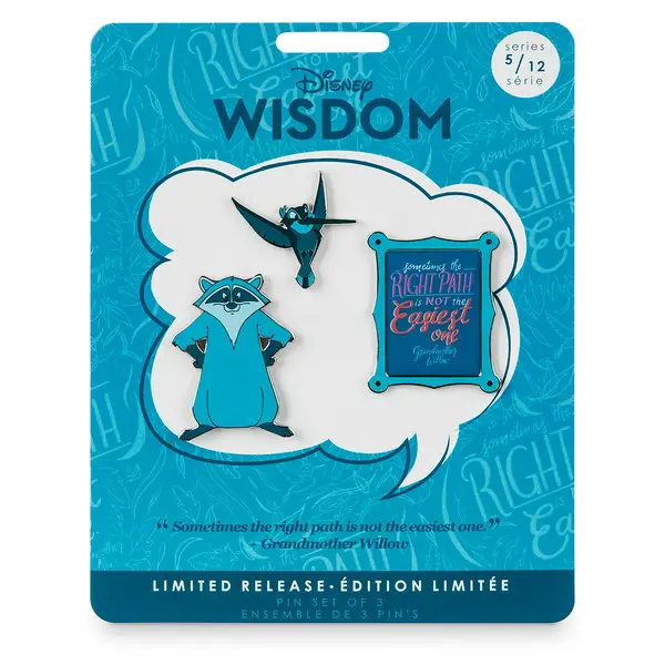 Meeko Leads The Path For The May Disney Wisdom Collection