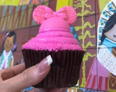 The New Imagination Pink Cupcake Has Arrived at WDW!