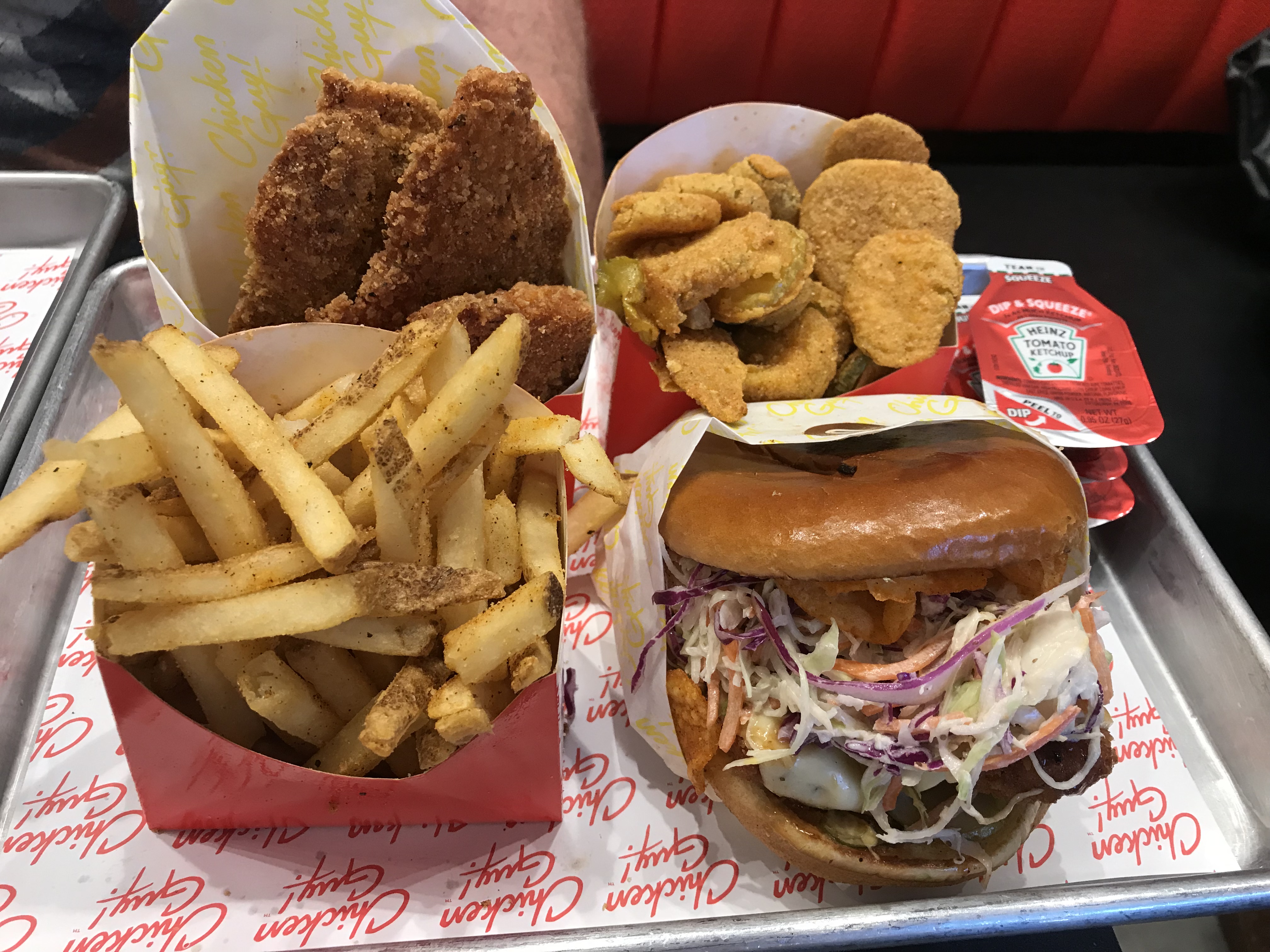 Chicken Guy at Disney Springs Out of Bounds Menu