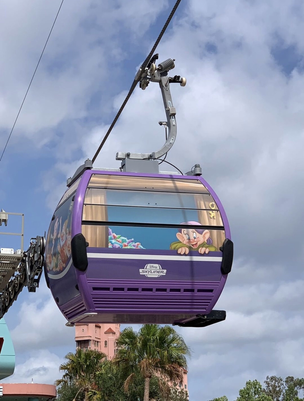 Disney's Skyliner Gondola's Have Been Uncovered at Disney's Hollywood Studios
