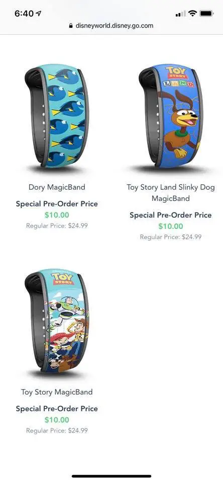 Upgradable Magic Bands for Disney Resort and AP Holders Now Available