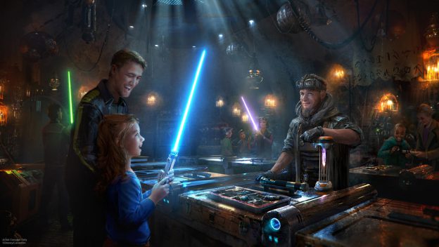 Build Your Own Lightsaber at Star Wars: Galaxy’s Edge