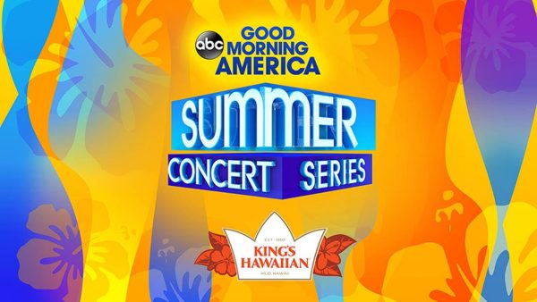 "Good Morning America" 2019 Summer Concert Series Lineup 