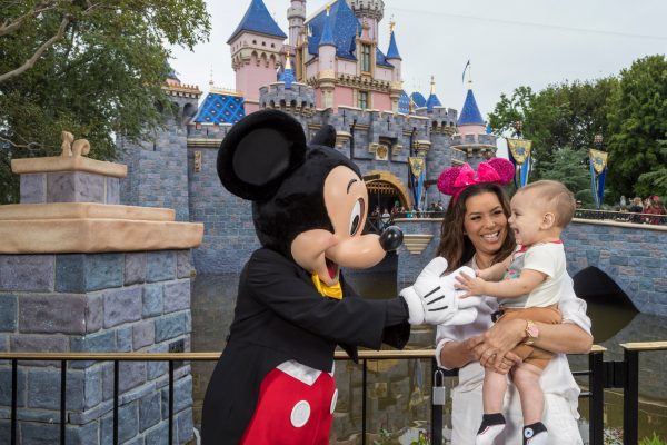 Eva Longoria Celebrates her sons First Birthday at Disneyland