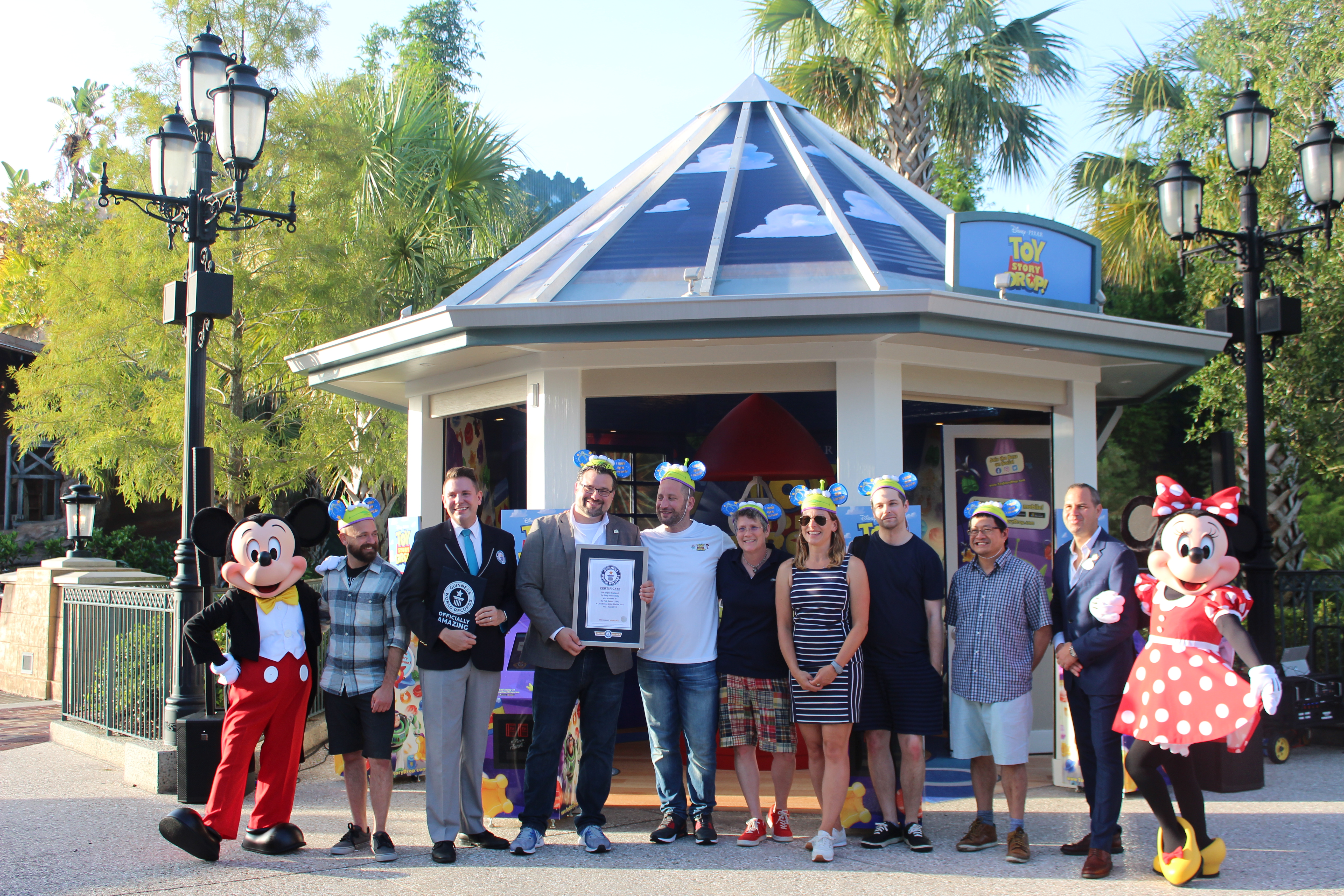 Toy Story Drop! Pop-Up Event kicks off at Disney Springs with a World Record and Ribbon Cutting