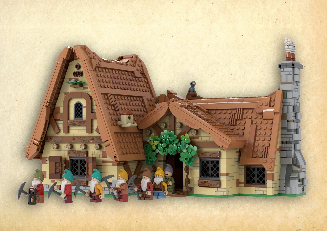 LEGO IDEAS: The Seven Dwarfs House LEGO Project