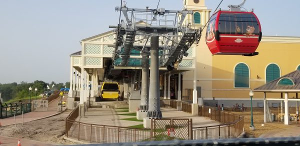 Skyliner Update at the Caribbean Beach Resort Walt Disney World!