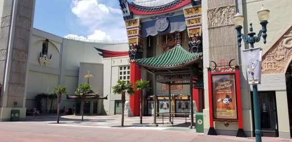 Construction Walls Up Around the Chinese Theatre!