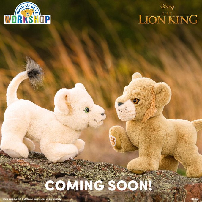 Join The Pride With The Lion King Build-A-Bear Collection