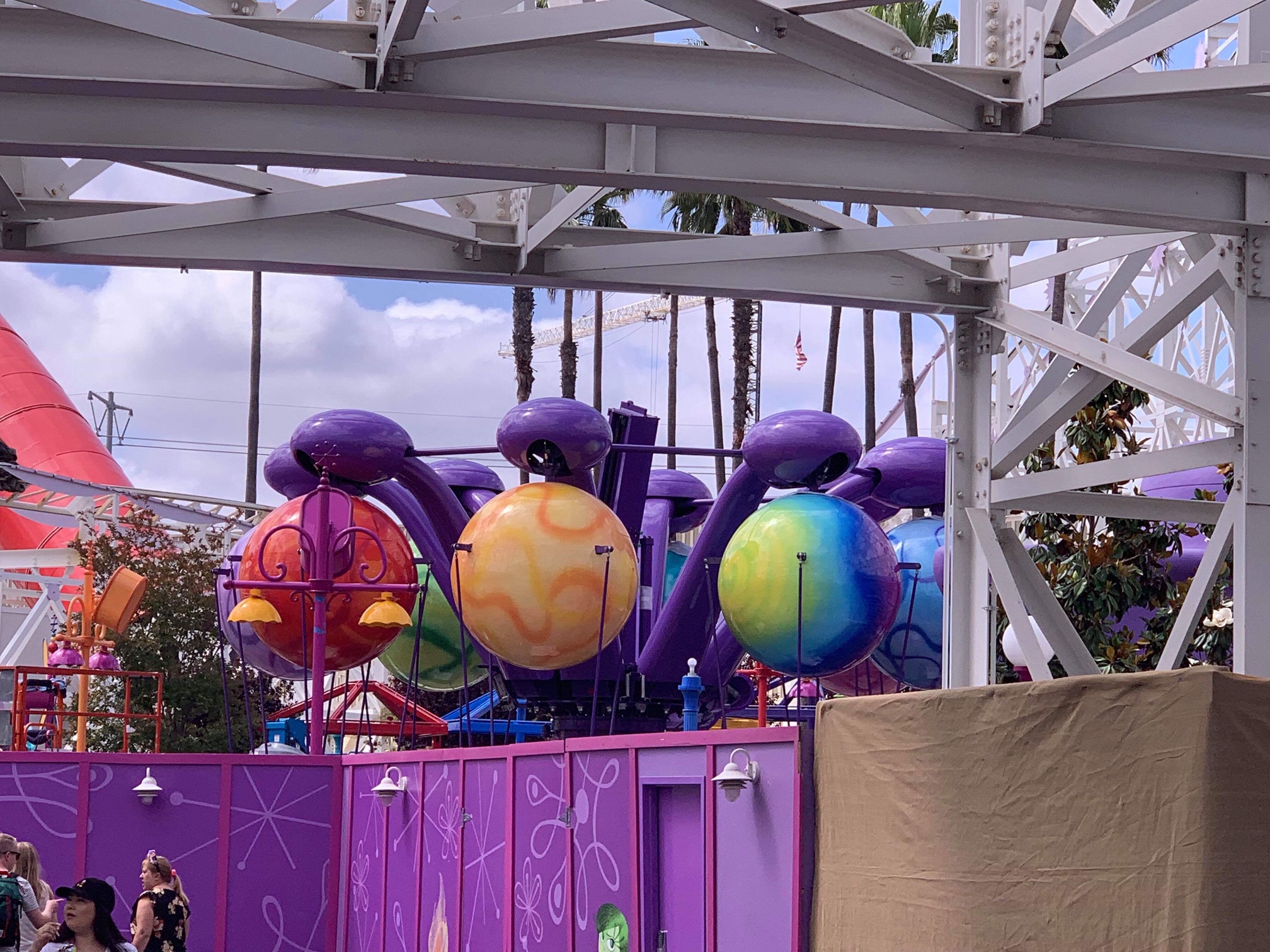 Construction Update on Inside Out Emotional Whirlwind