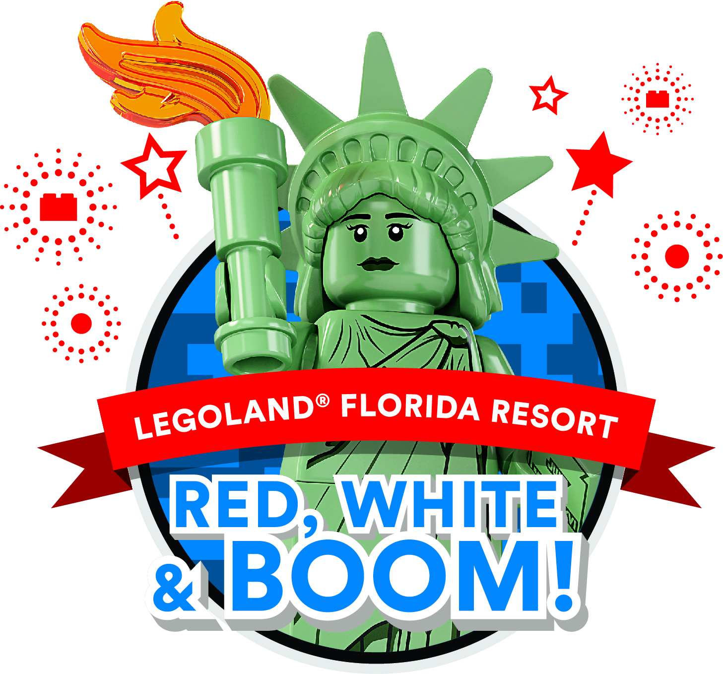 LEGOLAND Florida Resort Kicks Off Awe-Summer Event Series with Independence Day Celebration Red, White and Boom