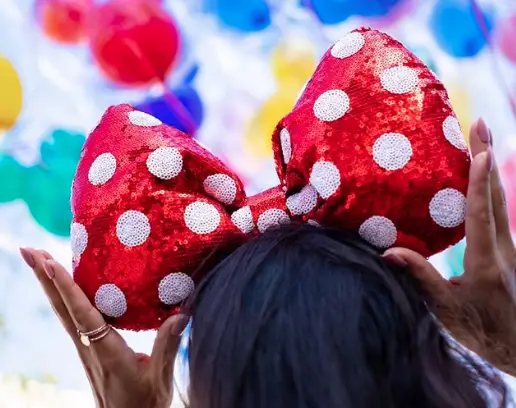 Minnie Mouse Bow Headband