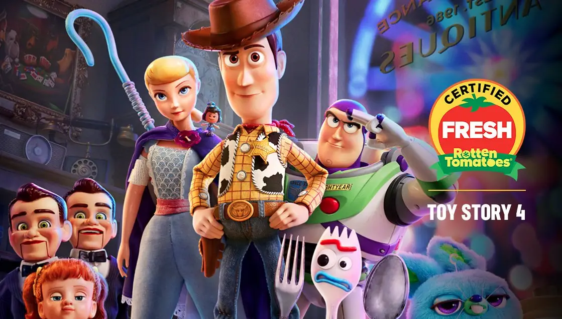 Toy Story 4 Gets a 100% Rating on Rotten Tomatoes