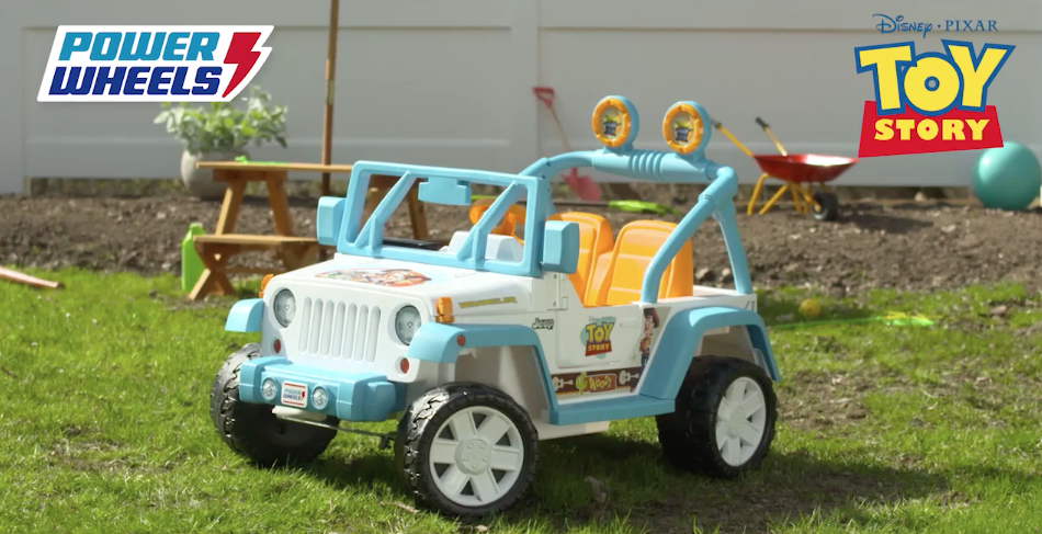 Toy Story Jeep Wrangler Power Wheels From Fisher Price