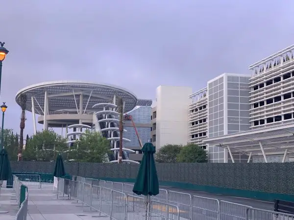 Pixar Pals Disneyland Resort Parking Structure Almost Complete.