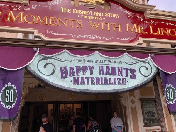 Happy Haunts Materialize Exhibit At the Disneyland Resort