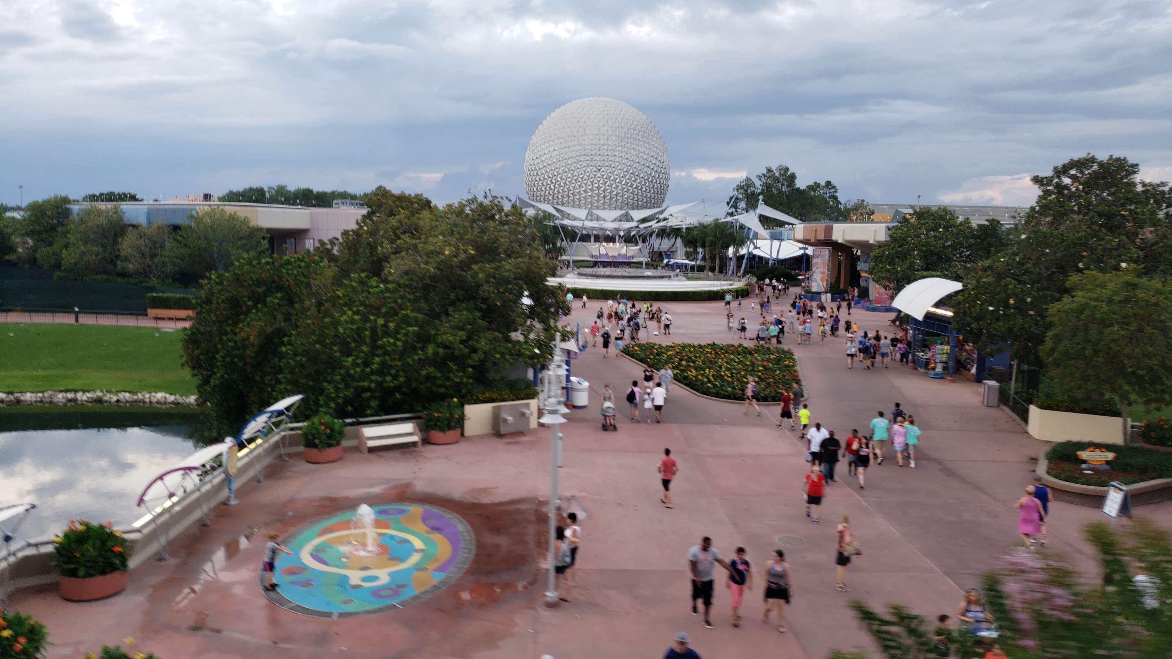 Leave a Legacy Removal Underway at Epcot