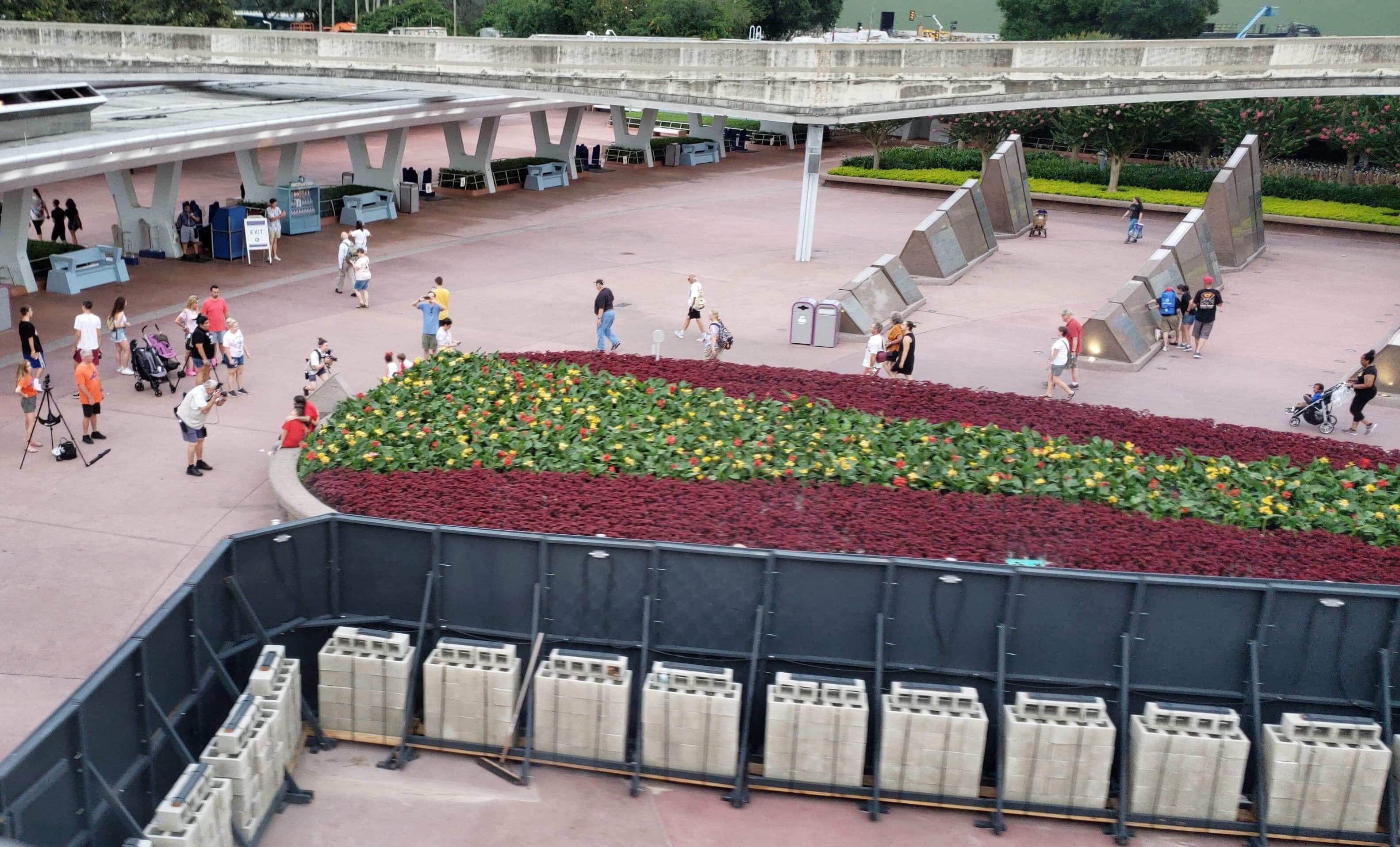 Leave a Legacy Removal Underway at Epcot