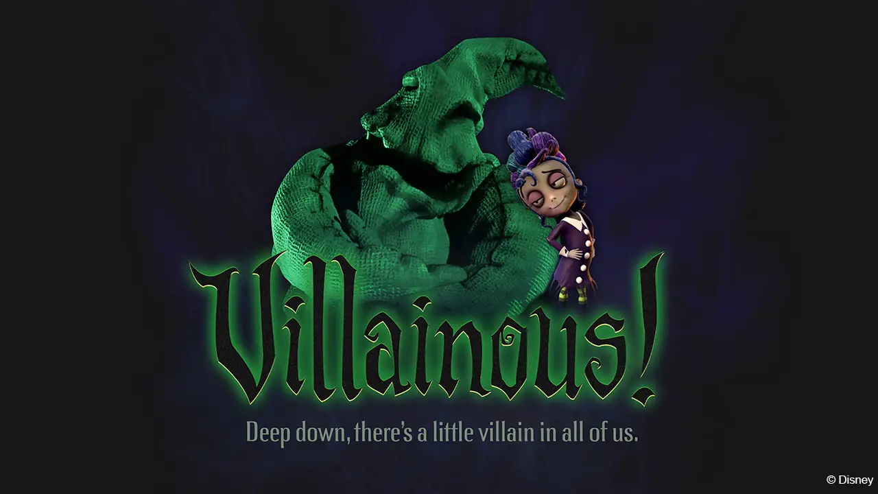 “Villainous!” An All New “World of Color” Show is Coming to Oogie Boogie Bash