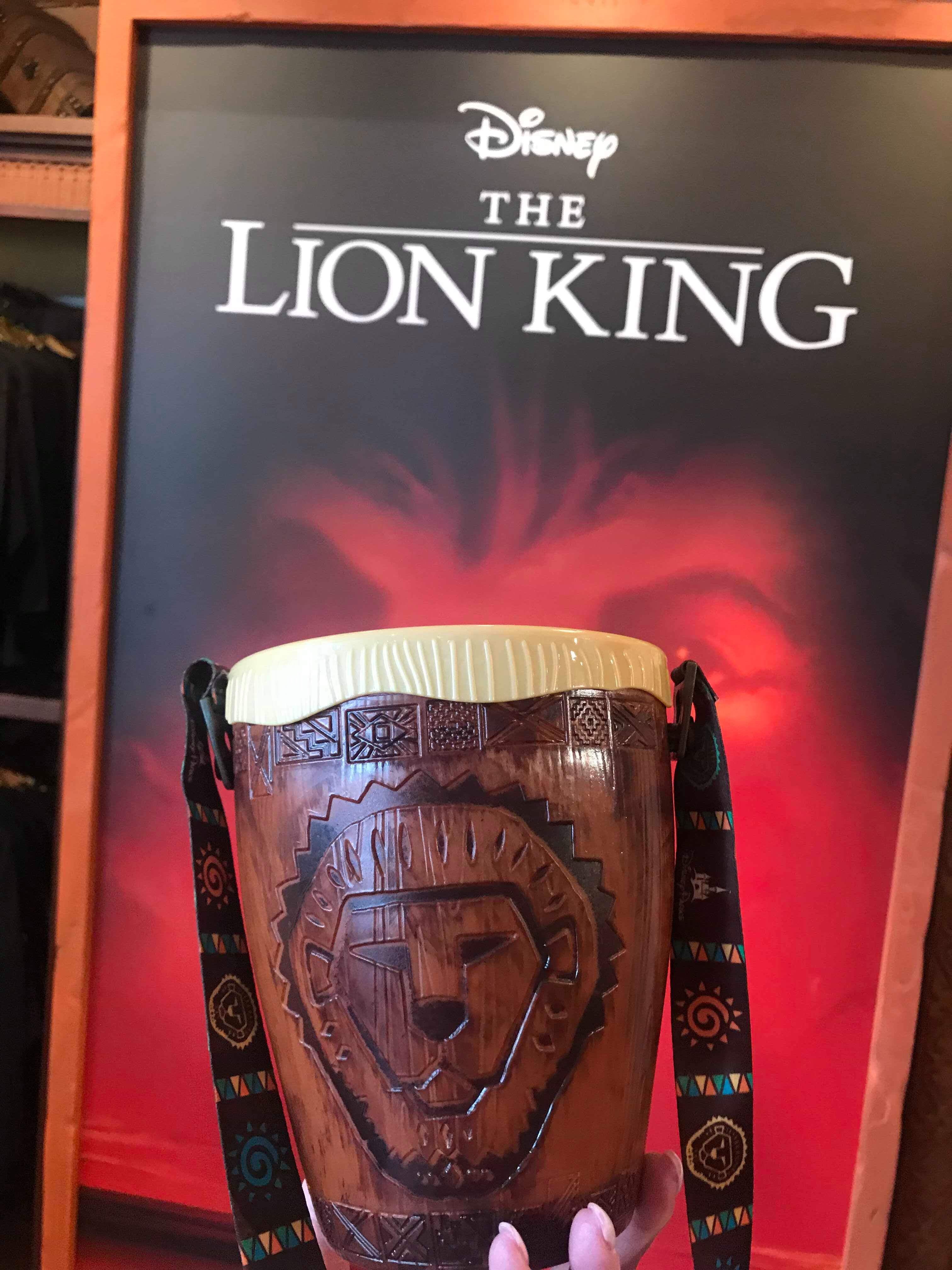 New Lion King Popcorn Bucket at Disney’s Animal Kingdom
