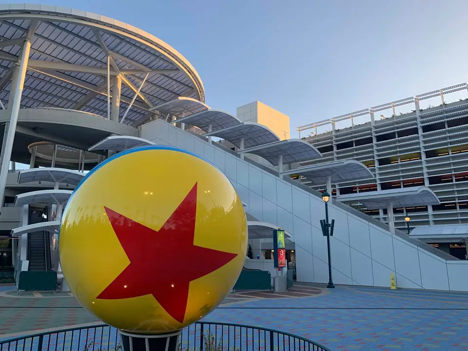 The Pixar Pals Parking Structure is Open at Disneyland Resort