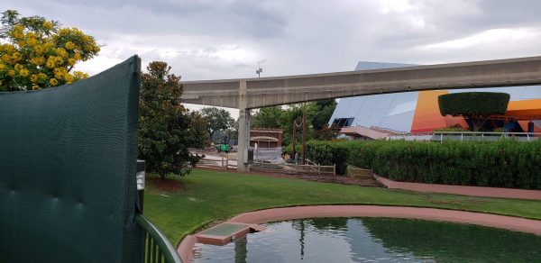 Walkway Between Future World and World Showcase in Epcot Closed for Widening Project