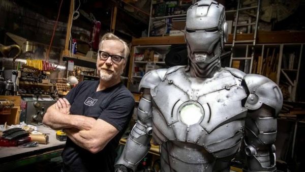 'Mythbusters' Adam Savage Builds Mark 2 Iron Man Flight Suit