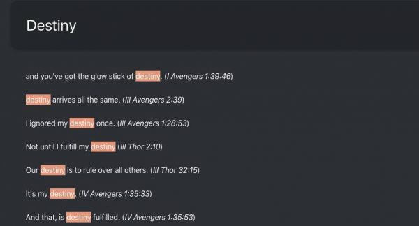 Marvel Fan Creates A Website That Presents Marvel Quotes Like Bible Verses