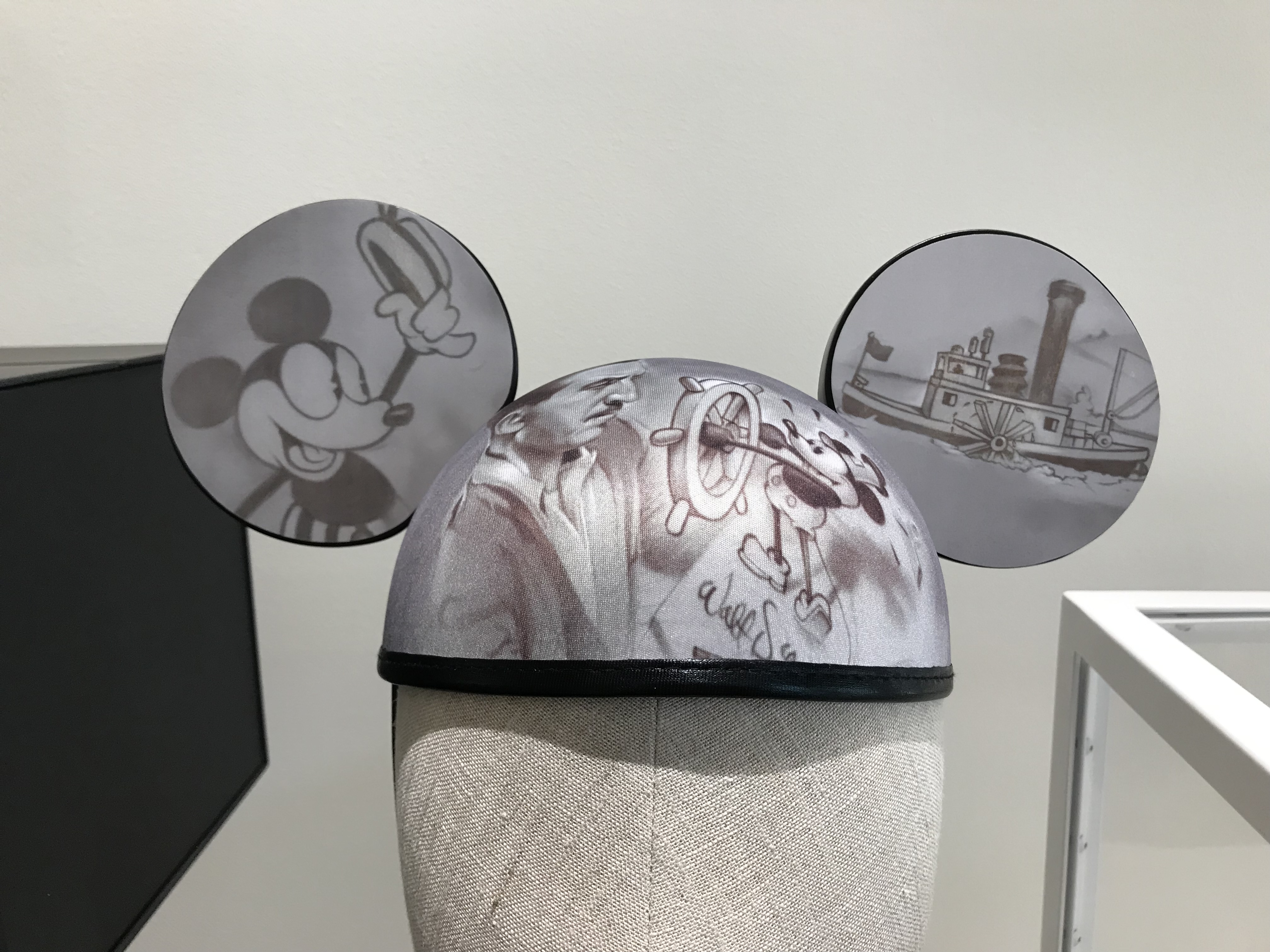 Steamboat Willie Mickey Ears By Renowned Artist Noah