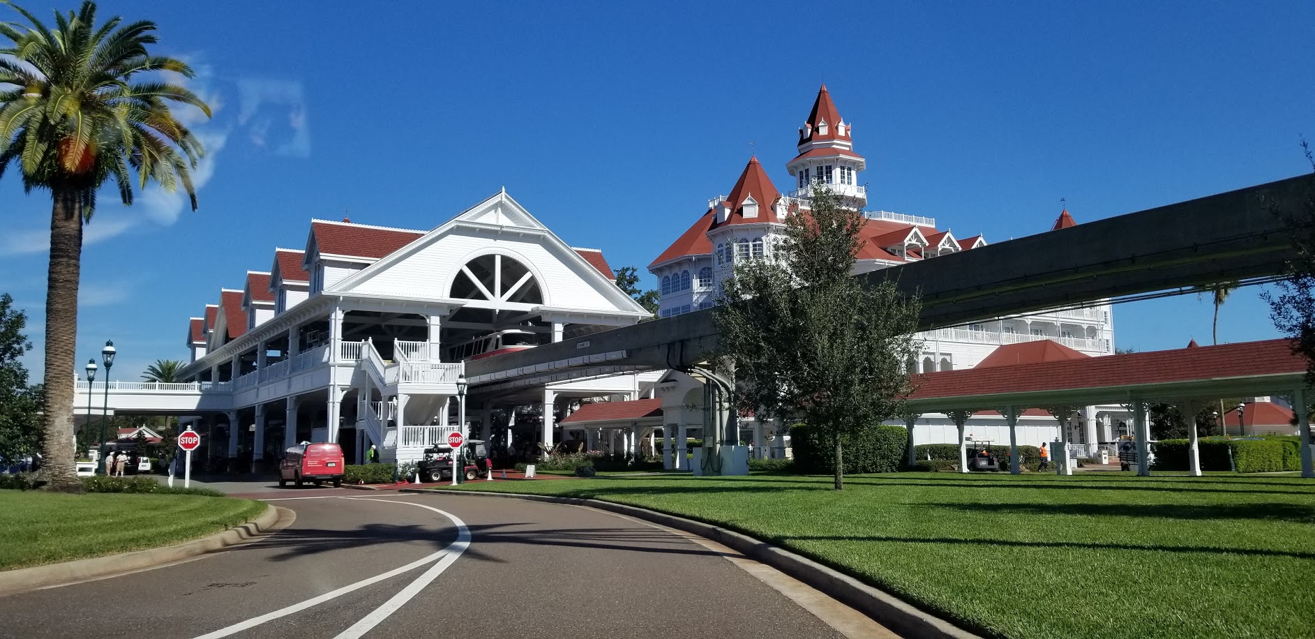 Walkway between Disney’s Grand Floridian and the Magic Kingdom in the works