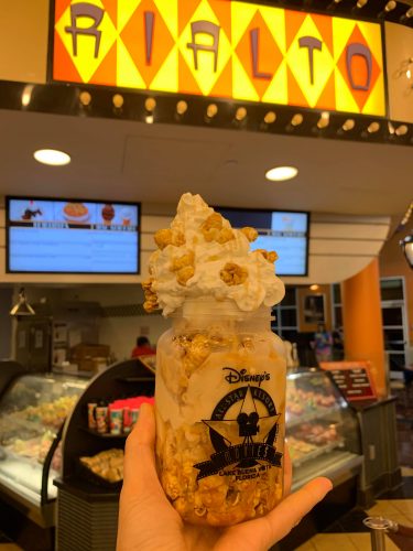Cinema Popcorn Caramel Sundae Debuts at Walt Disney World's All-Star Movies Resort