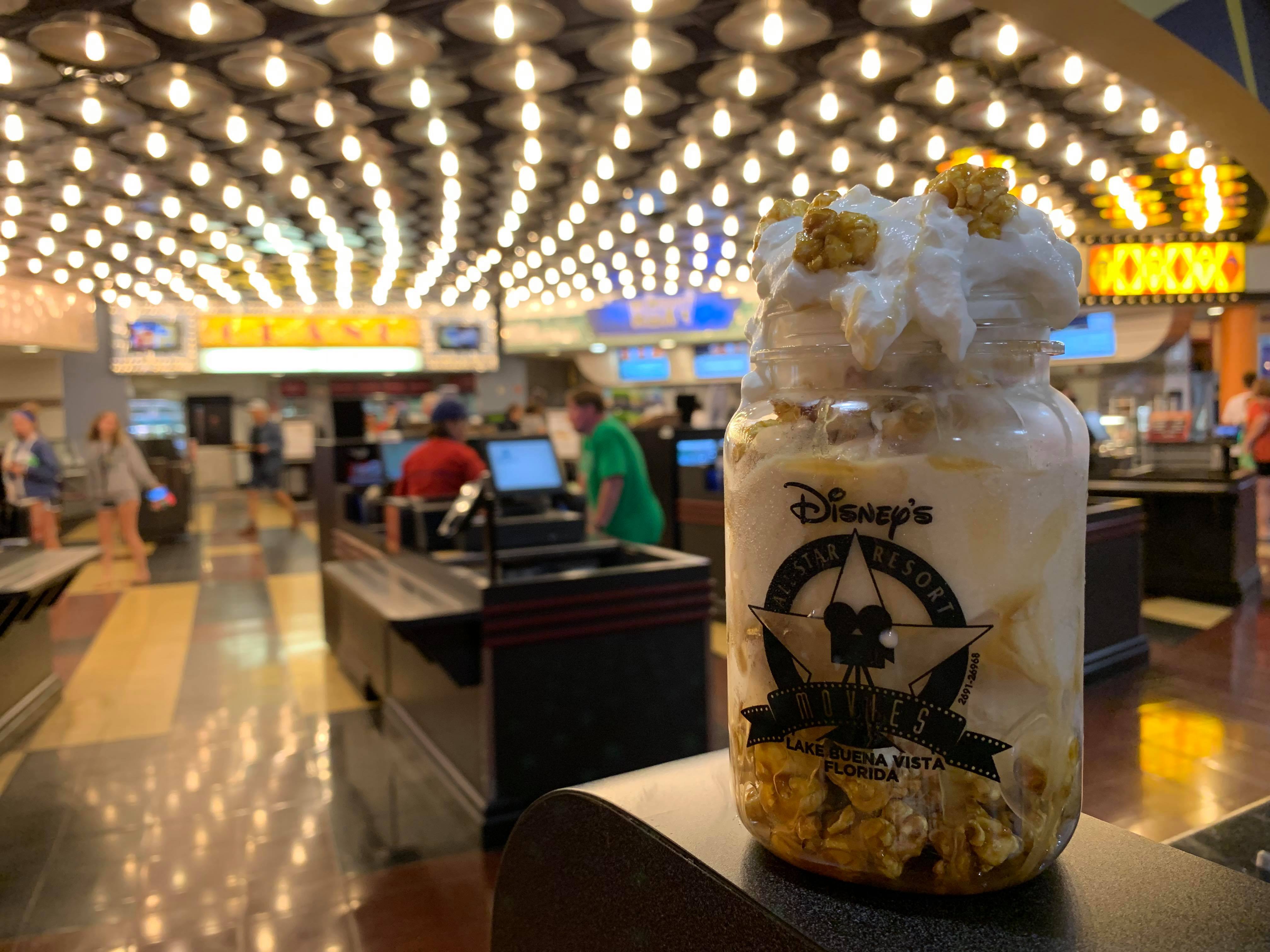 Cinema Popcorn Caramel Sundae Debuts at Walt Disney World’s All-Star Movies Resort