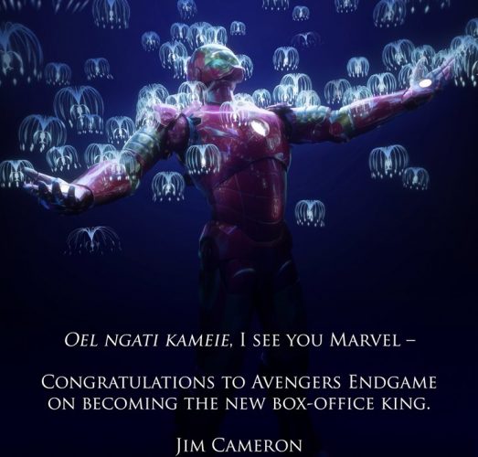 James Cameron Congratulates "Avengers: Endgame" on Box Office Record